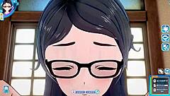 Koikatsu Sunshine Features A Plain Girl With Glasses In Face-To-Face Position