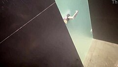 Wife's quick bang in public pool bathroom, wow!