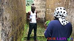 야, 라고스 숲 슬레이 퀸 보지 박아 너무 야해!