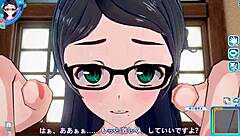 Koikatsu Sunshine Features A Plain Girl With Glasses In Face-To-Face Position