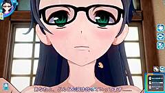Koikatsu Sunshine Features A Plain Girl With Glasses In Face-To-Face Position