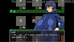 Huge cock penetrates virgin pussy in anime hentai