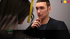 Visual novel style office hentai game continues