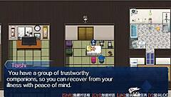 taking care of old man in small village