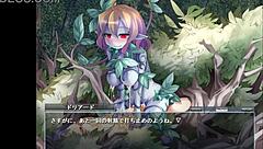 ドリアード: An Enchanting Anime Game Adventure with Magical Elements.