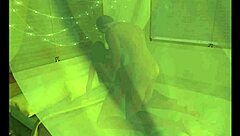 Lazy creamy doggy style action