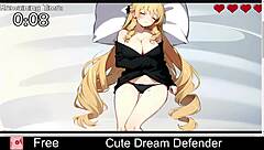 Cute Dream Defender In Erotic Anime Game