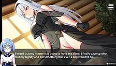 In the witch's sexual prison hentai game, the dating cartoon anime unfolds with gameplay 7.