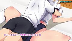 Girls studying in a former boys’ school enjoy hentai