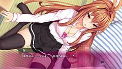 Hentai blowbang with bukkake in lingerie game