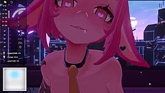 Bunny Vtuber Says, 'Feel My Futa Cock Dominating You'