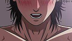 Eren fucks gothic Mikasa to climax.