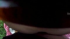 Can You Handle Outdoor Sex With Your Girlfriend's Brunette Friend In A Sexy Dress?