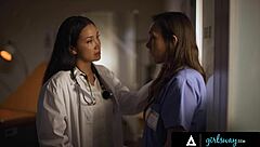Dr. Vicki Chase keeps Nurse Sinn Sages quiet