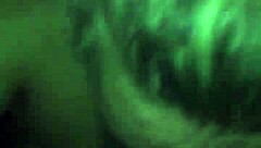 Blonde BBW performs sloppy blowjob on big black cock