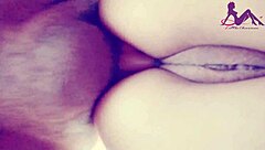 My Dad Deeply Penetrates My Ass During Quarantine Creampie