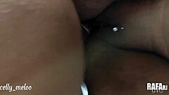 I ate my hot big-ass maid's ass at home