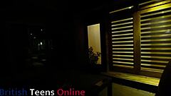 you watch your neighbor in a quiet homemade moment