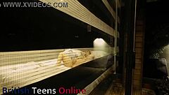 you watch your neighbor in a quiet homemade moment