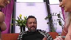 I convinced my boyfriend for a threesome with hot mature mom