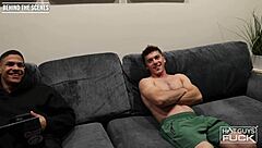 real 18 year old slut plays with butt plug first time