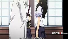 old teacher fucks naive lesbian students to convert them!