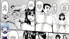 Beach vacation turns into steamy casual sex adventure in hentai 5