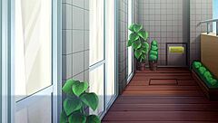 Fun time in the patio in this visual novel-style porn game