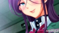 Beautiful anime porn with a hot and wild orgy with a classmate