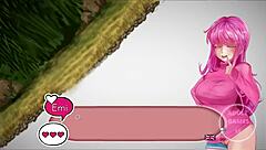 Hentai game with Japanese anime style and commented gameplay