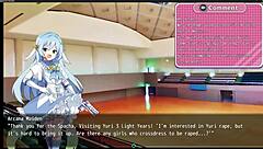 magical girl gets bound and banged with toys in group sex part 3