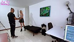 Wife Fucks Seamstress To Pay For Lingerie With Big Tits