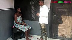 Amateur BENT OVER for BIG BLACK COCK in uncompleted building