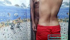 Indian Bhabhi Squirts in Bathroom Sex with Monster Cock