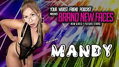 Beautiful big-boobed Asian MILF Mandy in hot interview and backstage action