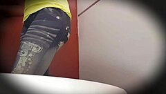 My teacher secretly recorded my pussy and then I let him fuck me