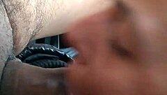 Deepthroat Swallow in Moving Car