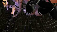 Playful spider scene in VR demo