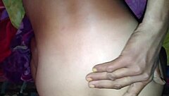 Amateur brunette gets her ass fucked by neighbor's aunt in this Indian porn story