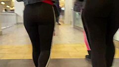 Yoga Pants Ass Focus