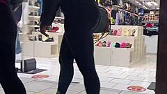 Yoga Pants Ass Focus