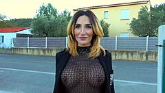 Soraya explores her fantasy with big tits