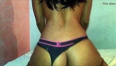 Horny amateur's steamy webcam session ends in cash exchange