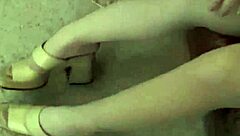 we get so wet looking at toes in stockings