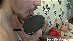 i see you staring at my sexy stockings, want me to dominate you with my feet?