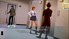 Visual novel walkthrough of The Academy 91 on PC