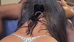 Wife enjoys BBC while her husband is away
