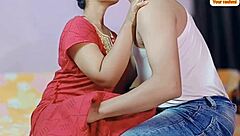 A hot Indian woman has sex with her best friend