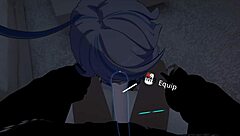 Yukoshvr - Kafka and Furina take turns on goth boy