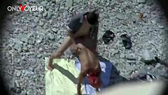 Beach Voyeur Catches Curvy Milf Sucking and Banging Doggystyle